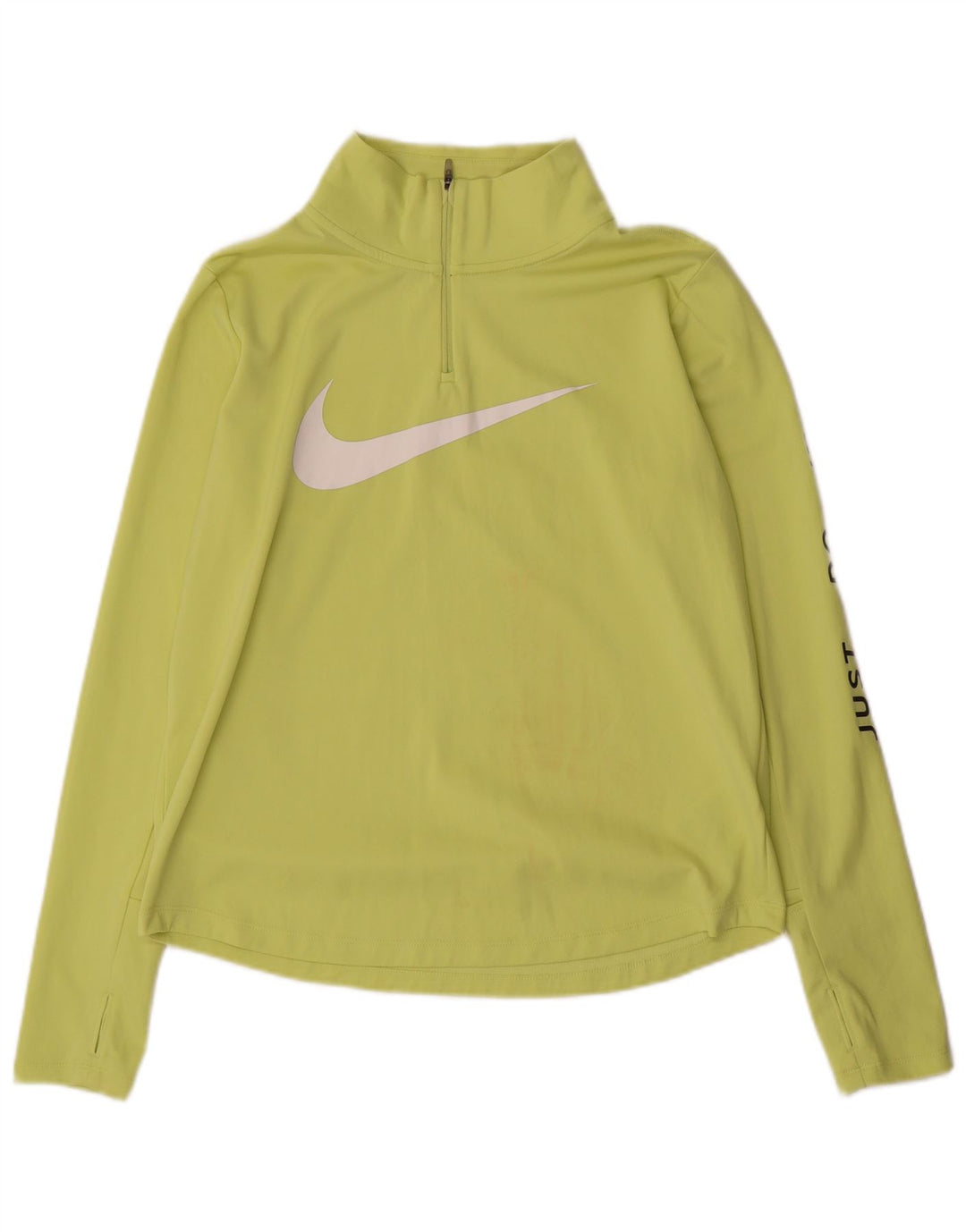 Damski dres Nike Dri Fit Graphic Pullover Top UK 14 Średni Zielony