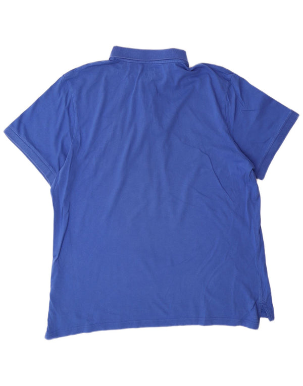 Męska koszulka polo NIKE XL, niebieska, bawełniana