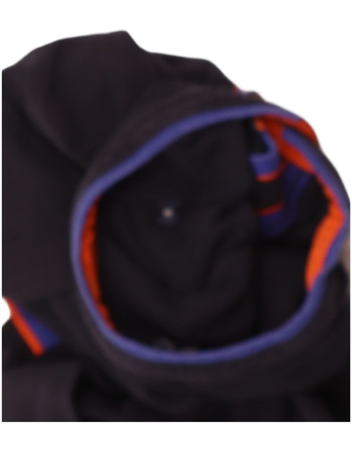 GAS Boys Polo Shirt 15-16 Years Medium Navy Blue Cotton