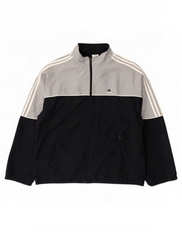 Męska kurtka dresowa Adidas UK 46/48 XL w kolorze granatowym