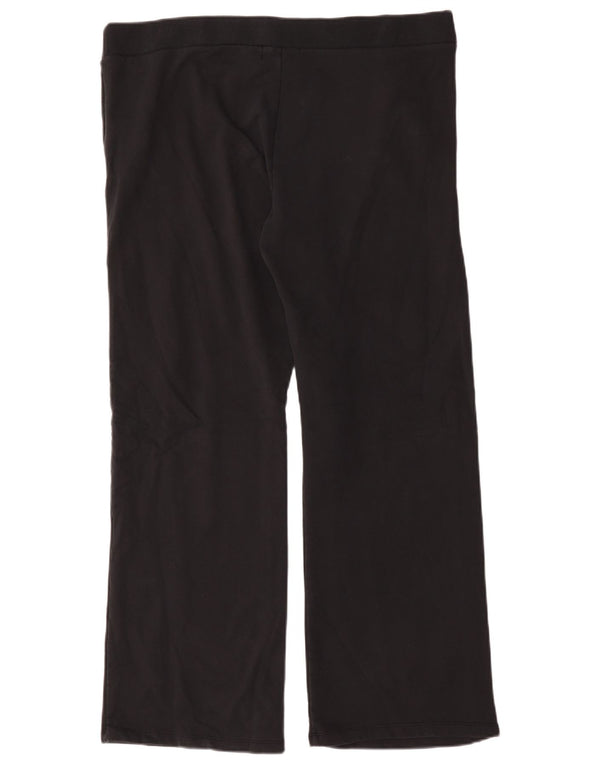 Damskie spodnie dresowe Ralph Lauren UK 18 XL, czarne, bawełniane