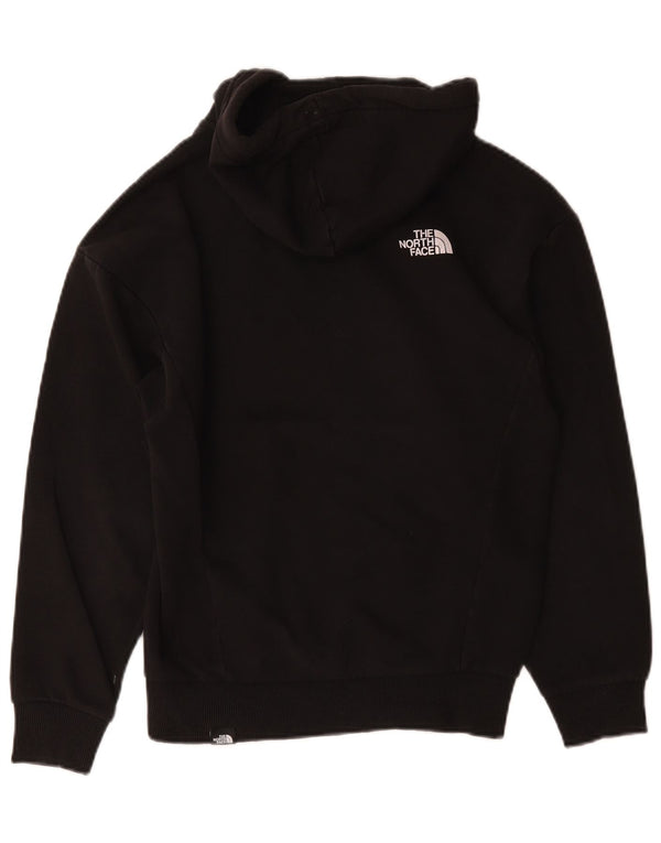 Damski sweter z kapturem The North Face Graphic, UK 10, mały, czarny, bawełniany