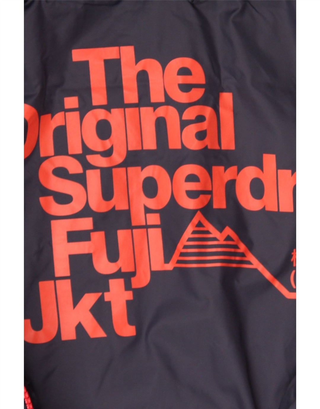 Damska wyściełana kurtka z kapturem Superdry UK 10, mała, granatowa, nylonowa