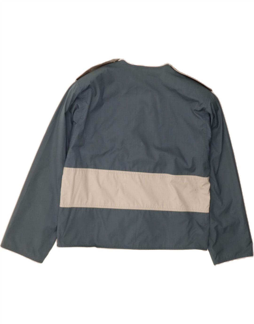INCOM Womens Bomber Jacket IT 46 Large Grey Colourblock Vintage Incom and Second-Hand Incom from Messina Hembry 