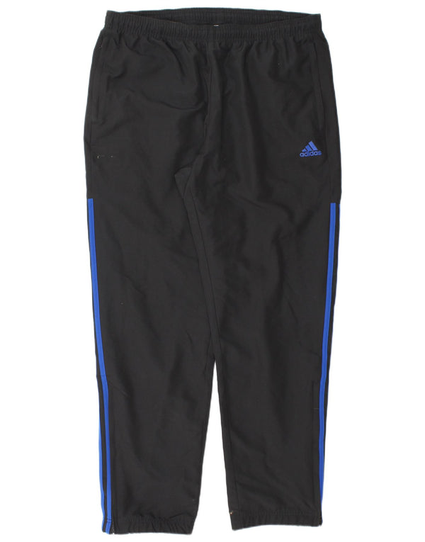 Adidas Mens Tracksuit Trousers Joggers Large  Black Polyester