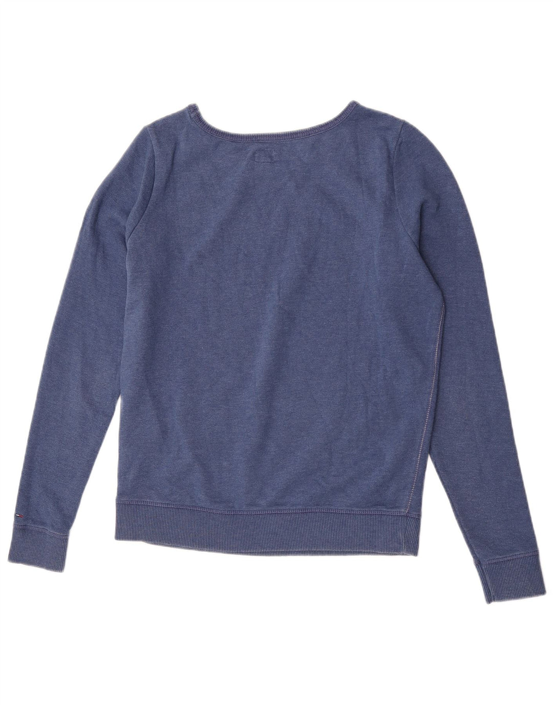Damska bluza z grafiką Tommy Hilfiger UK 14, średnia niebieska bawełna