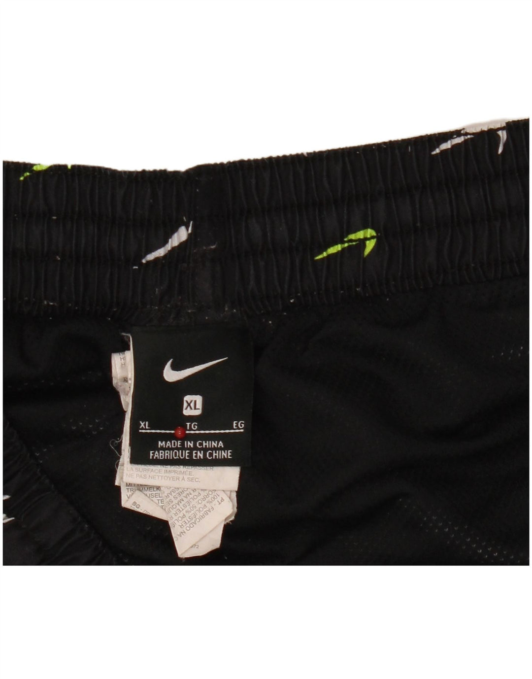 Męskie spodenki sportowe Nike Graphic XL, czarne, poliestrowe