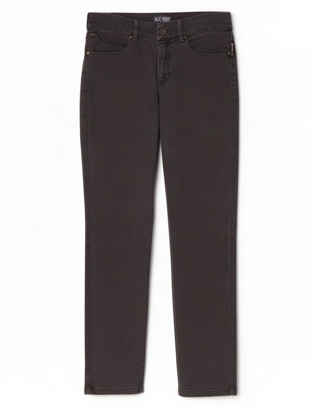 Damskie jeansy Armani Slim W27 L28 Szara bawełna