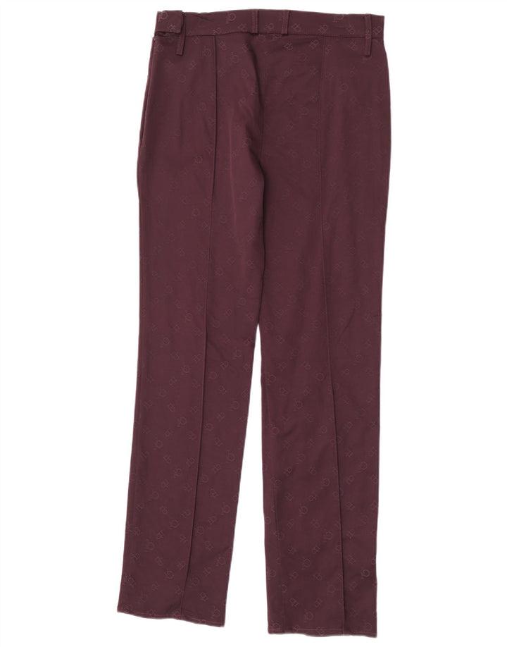 Damskie spodnie typu casual Roccobarocco w abstrakcyjny wzór IT 44 Medium W30 L30 B