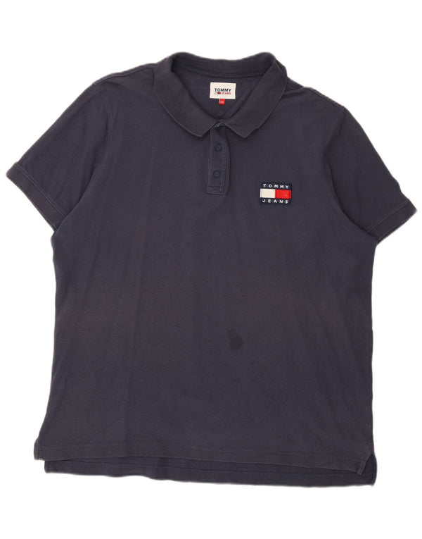 Męska koszulka polo Tommy Hilfiger 2XL granatowa