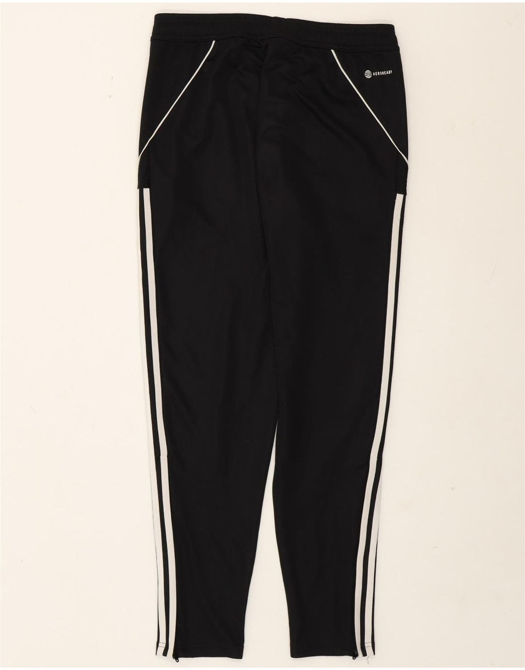 Męskie spodnie dresowe Adidas Aeroready Slim Fit, średni czarny poliester