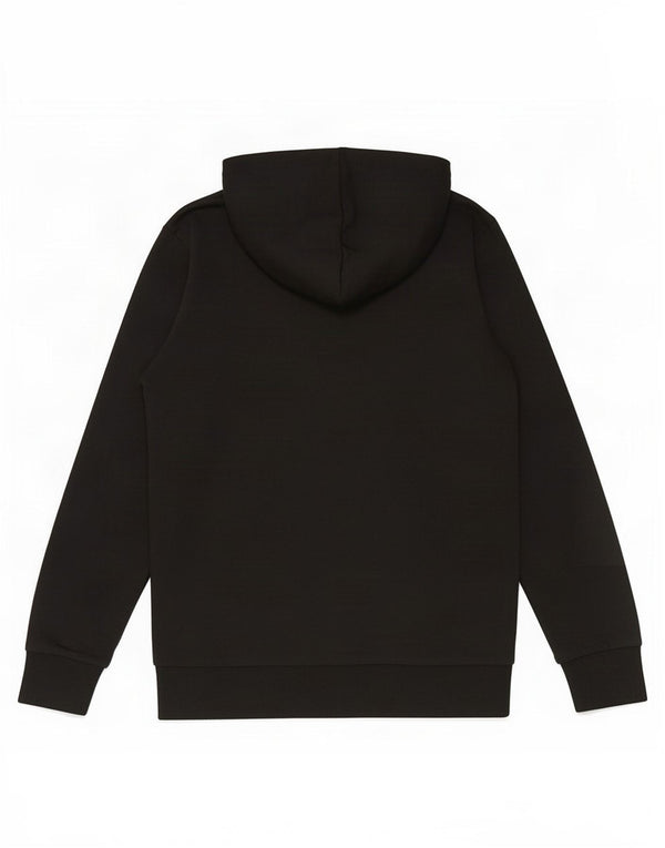 Męski sweter z kapturem i grafiką Jack & Jones, duży, czarny, bawełniany