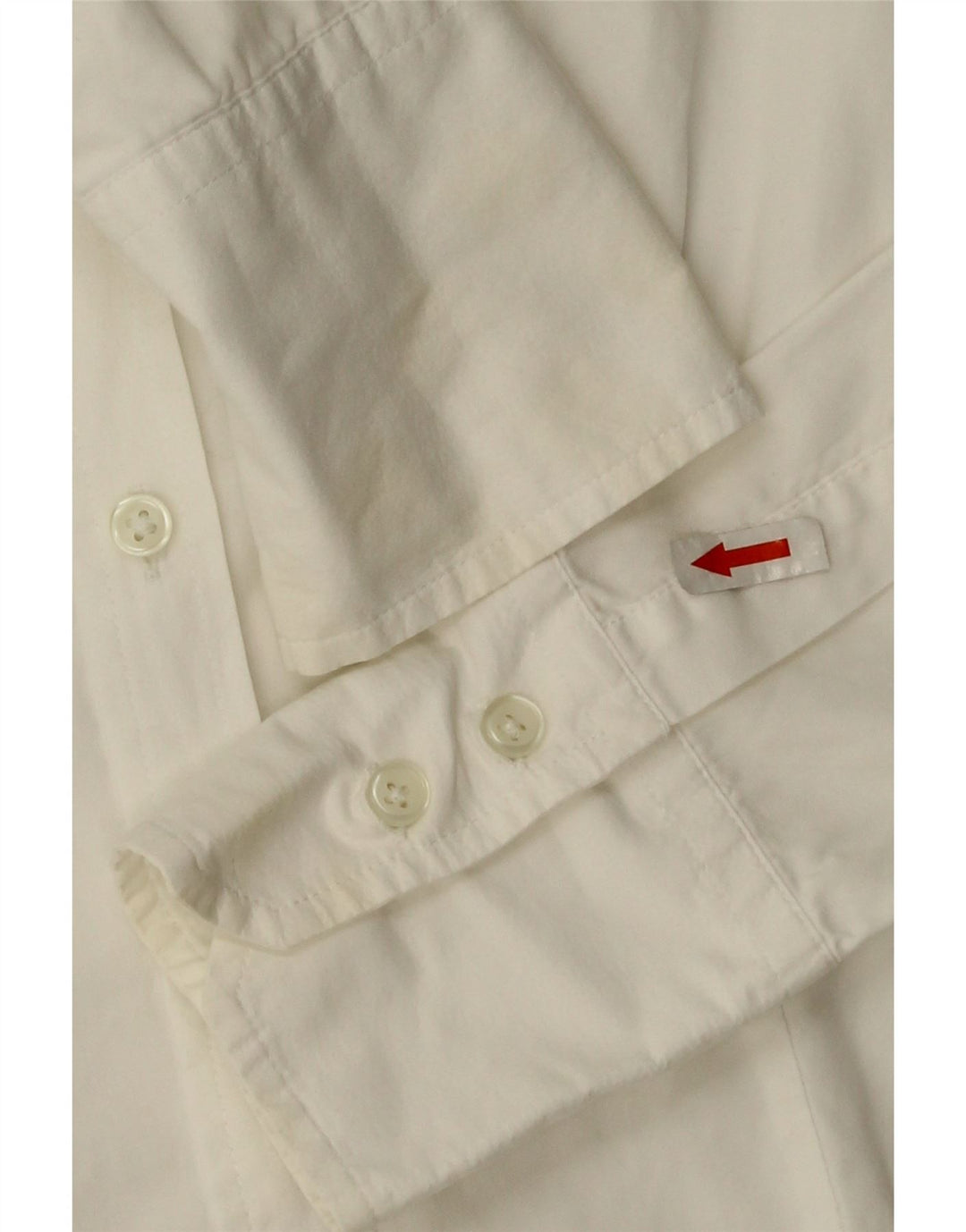 Koszula damska Benetton UK 10 Small, biała, bawełniana