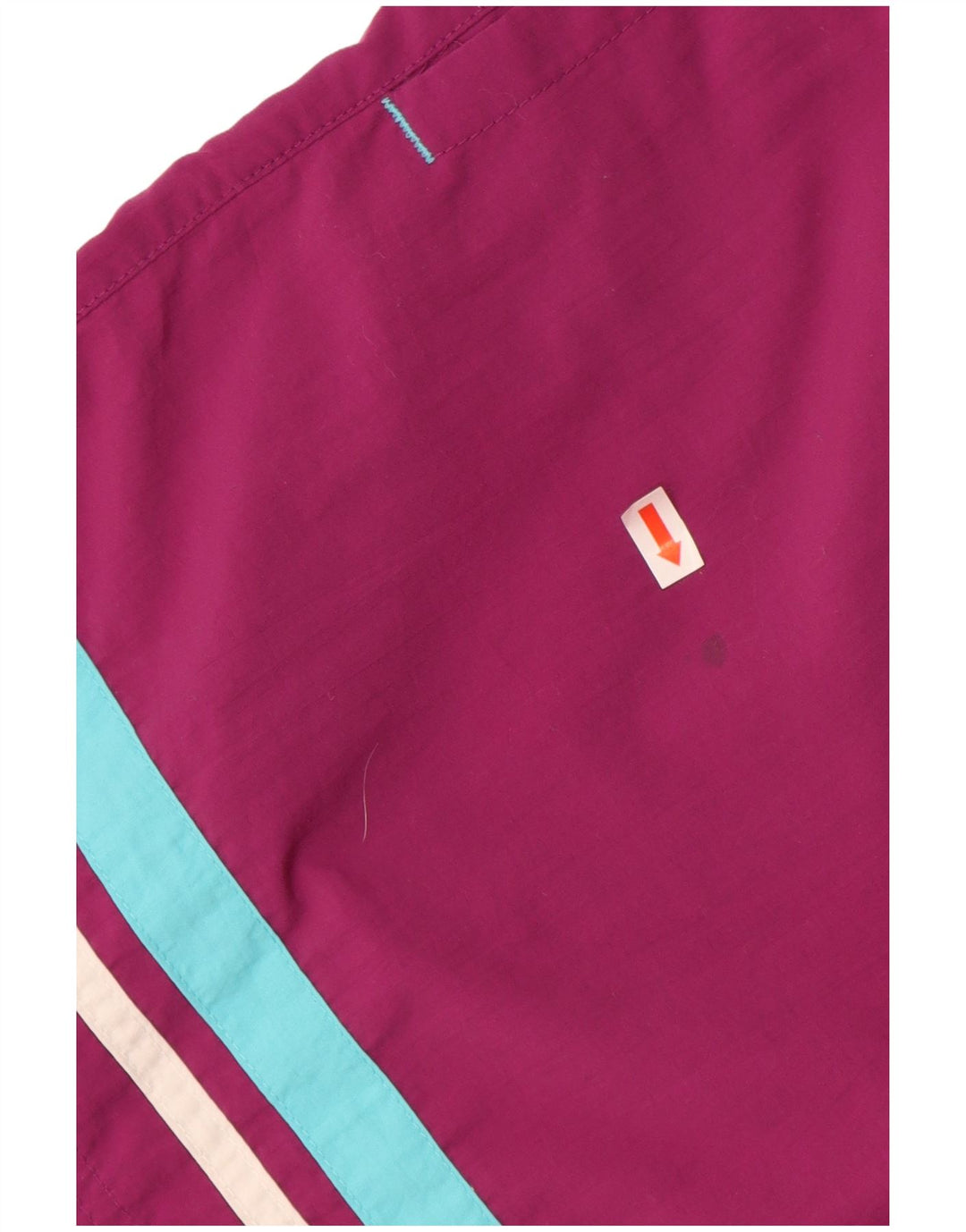 Męskie spodenki sportowe FILA, poliamid w fioletowe paski