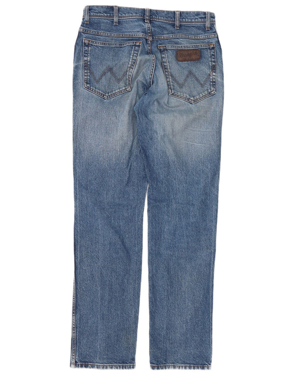 Męskie jeansy Wrangler Texas Stretch Straight W32 L34 Niebieskie, bawełniane