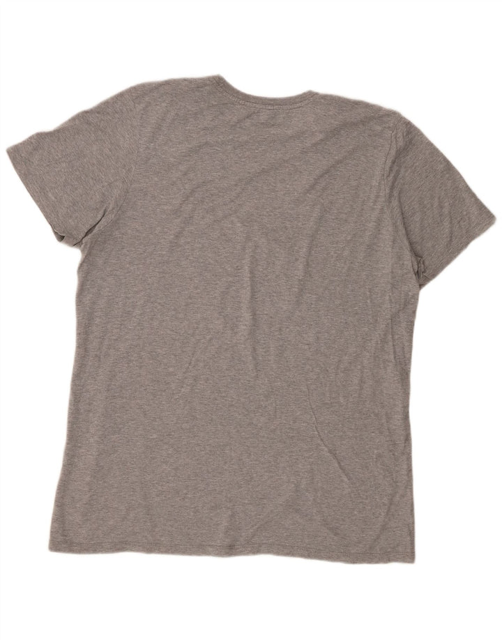 Męski T-shirt Nike Athletic Cut Graphic, duży, szary