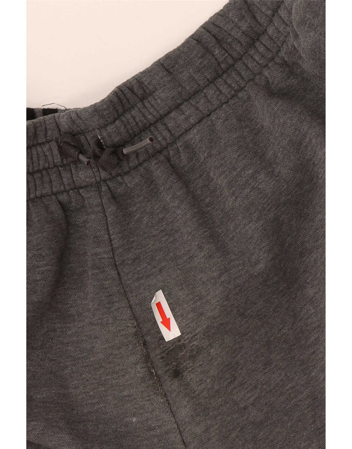 Męskie spodnie dresowe Adidas, duże, szare, bawełniane