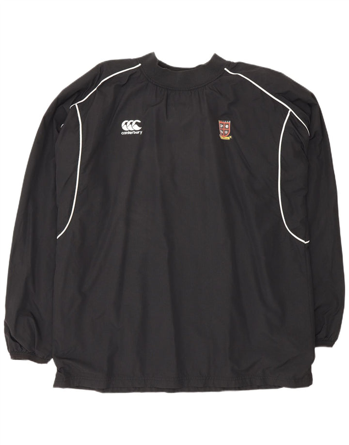 Męski sweter dresowy Canterbury XL z czarnego nylonu