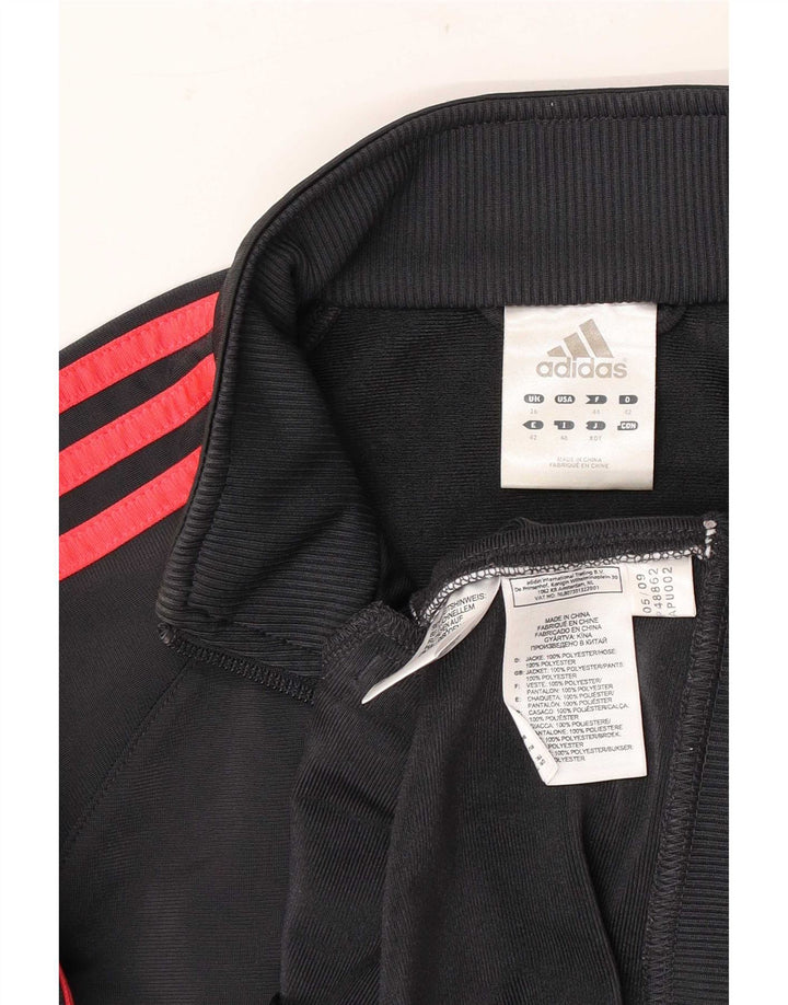 Damska bluza dresowa Adidas UK 16, duża, szara, poliestrowa