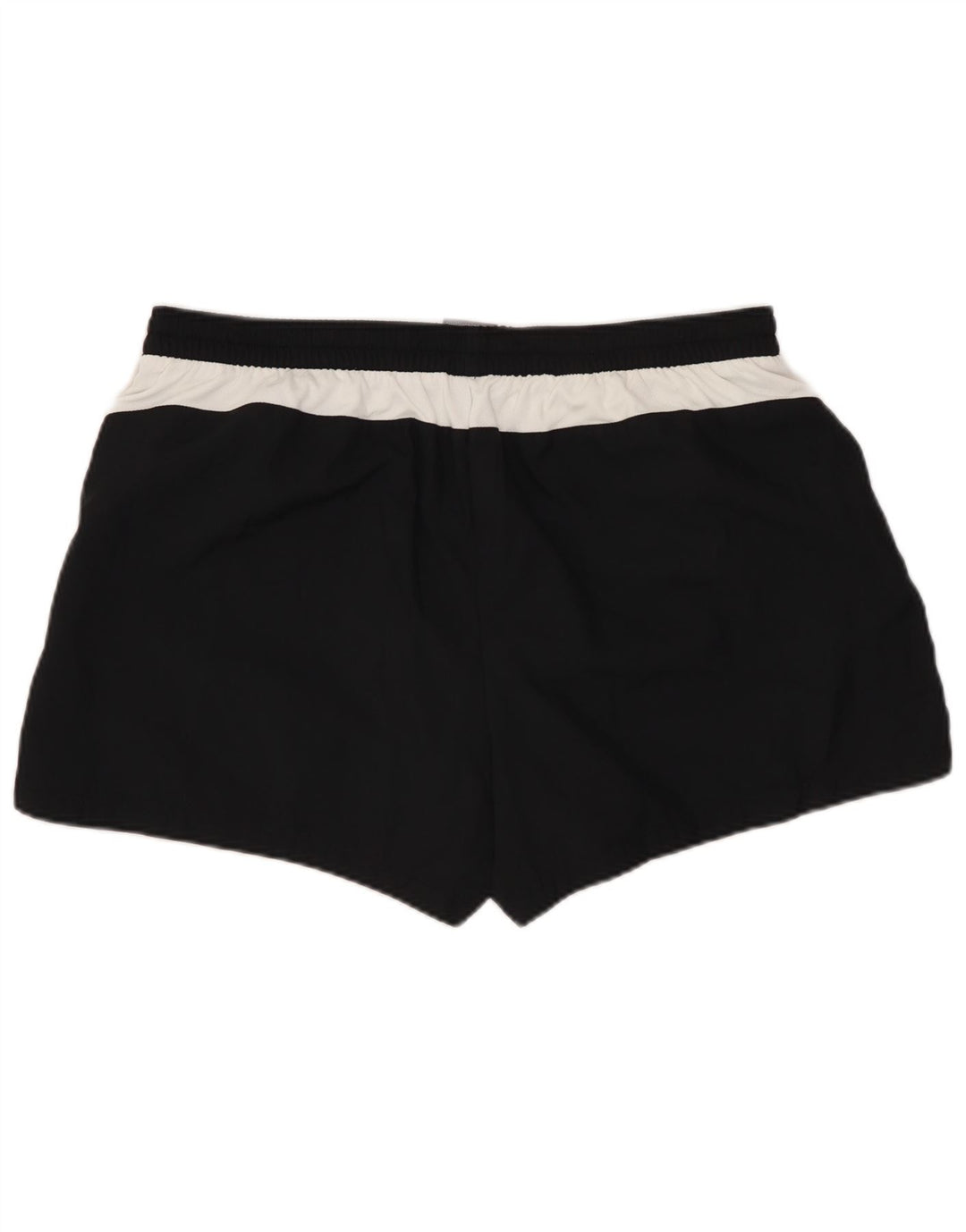 Damskie spodenki sportowe NIKE US 12/14, duży czarny poliester z blokami kolorów