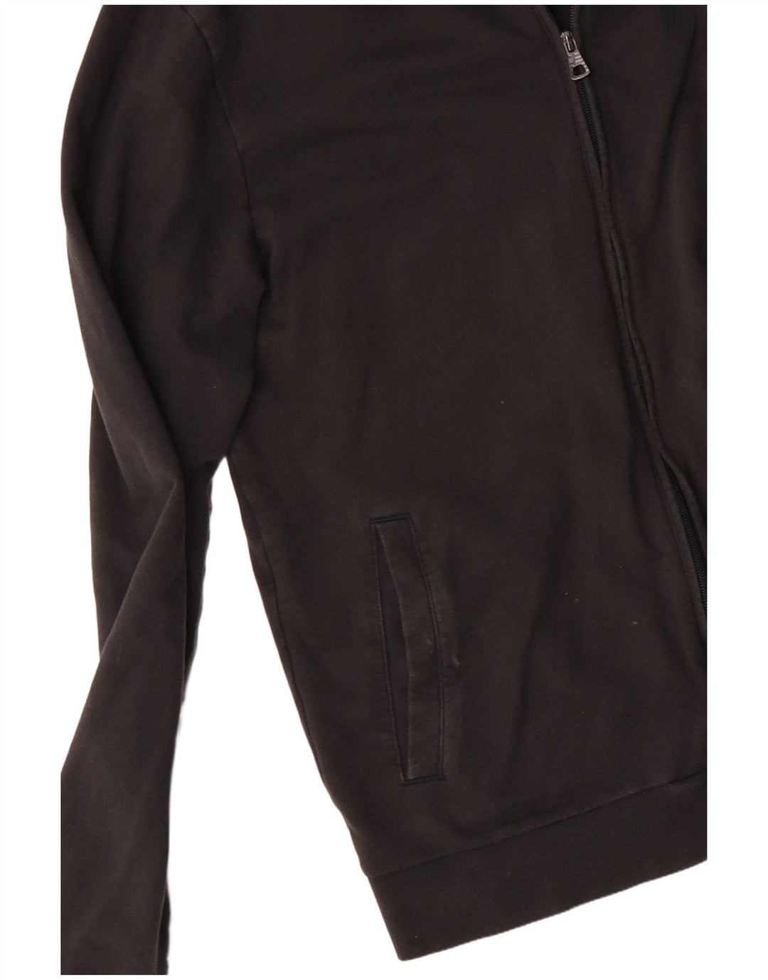 Męska kurtka dresowa Emporio Armani, średnia czarna, bawełniana