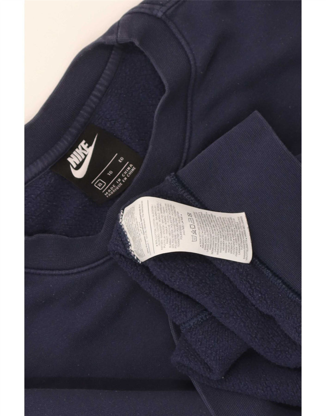 Bluza męska Nike XL, granatowa, bawełniana