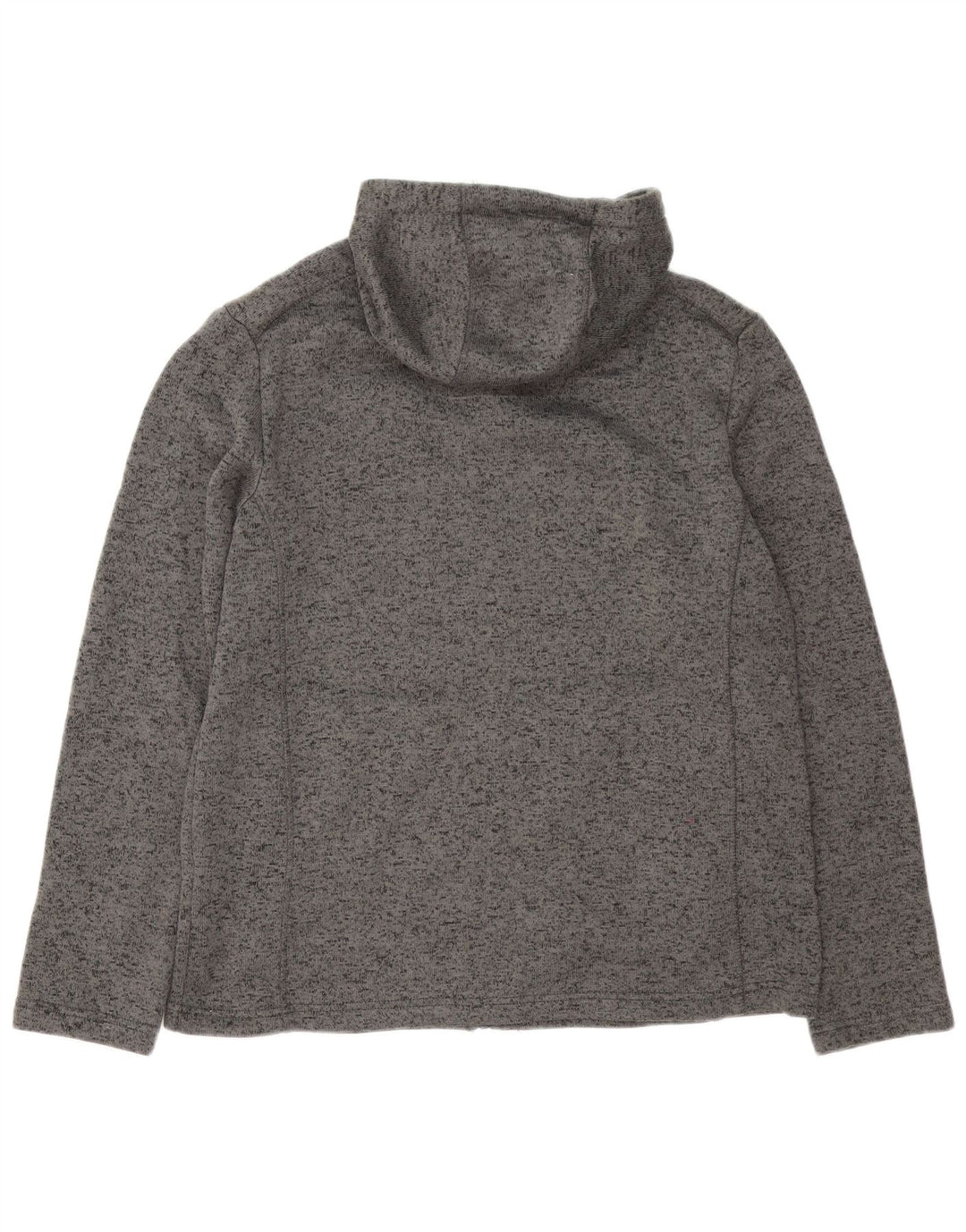 Męski sweter z kapturem i zamkiem Mountain Warehouse XL, szary, nakrapiany poliester