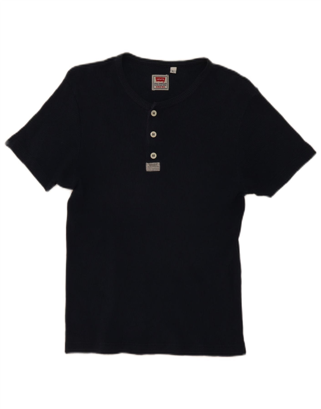 Koszulka damska Levi's Top UK 14, duża, granatowa