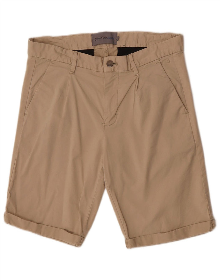 Męskie spodenki Chino Calvin Klein W30 Średni beż, bawełna