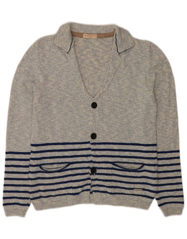 Sweter damski Primo Emporio UK 12, bawełniany w średnie niebieskie paski