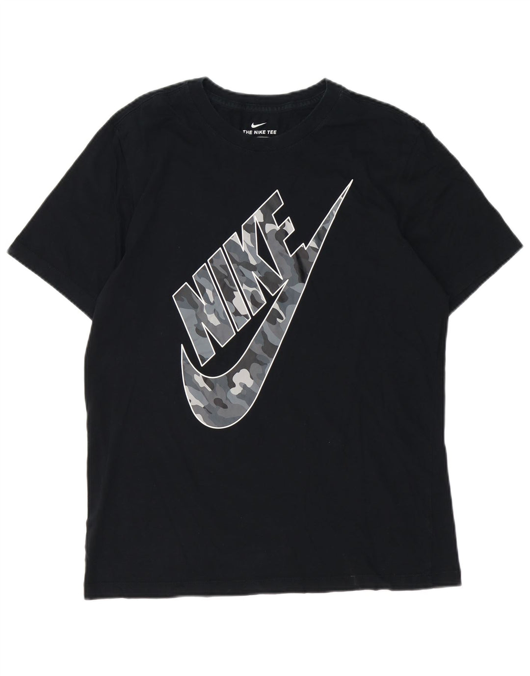 Męski T-shirt Nike z grafiką, średni czarny
