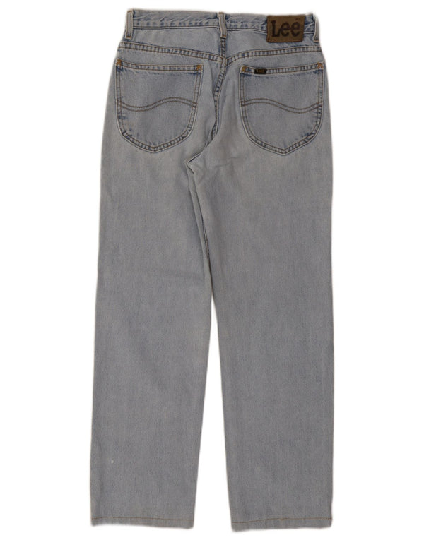 Damskie proste dżinsy LEE W28 L27 Niebieskie bawełniane