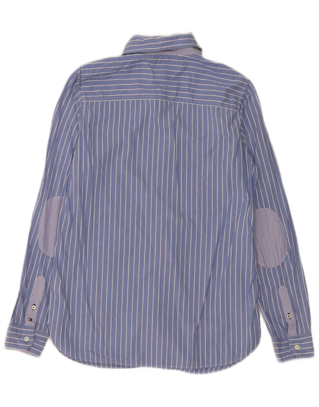 Koszula damska Tommy Hilfiger US 6, bawełniana w średnie niebieskie prążki