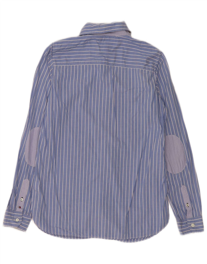 Koszula damska Tommy Hilfiger US 6, bawełniana w średnie niebieskie prążki