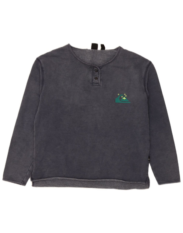 Sweter damski Quiksilver UK 14, średni granatowy, bawełniany