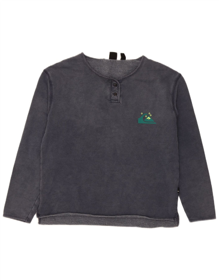 Sweter damski Quiksilver UK 14, średni granatowy, bawełniany