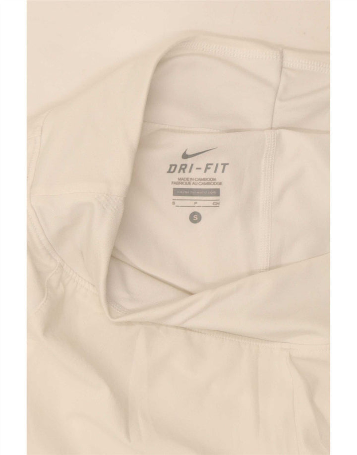 Damskie spodenki sportowe Nike Dri Fit UK 10, małe, białe