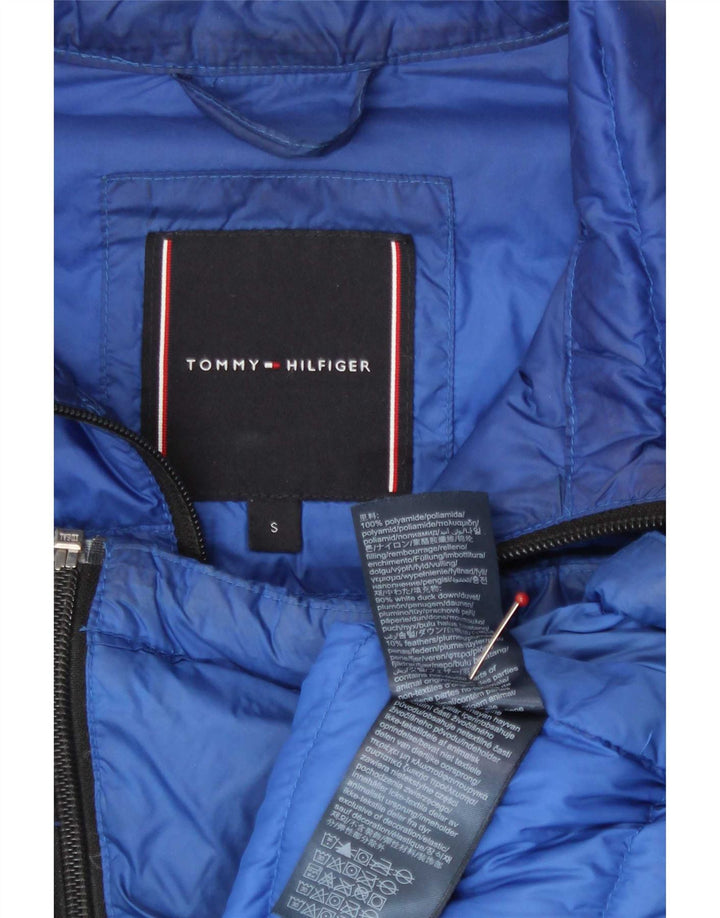 Męska ocieplana kurtka Tommy Hilfiger UK 36 Small Blue Poliamid
