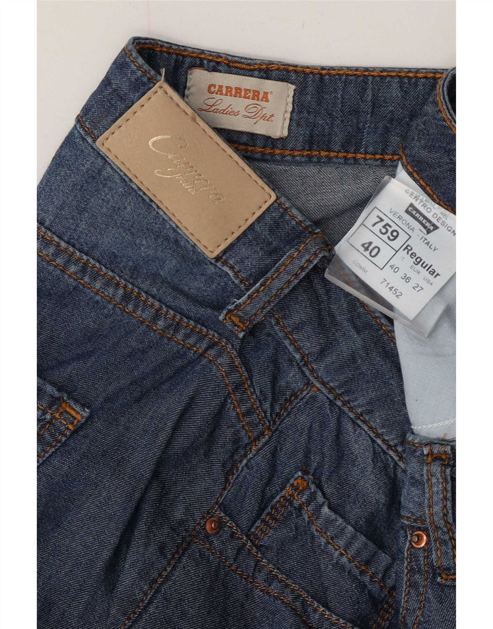 Damskie spodenki jeansowe Carrera W27 Small Blue Cotton