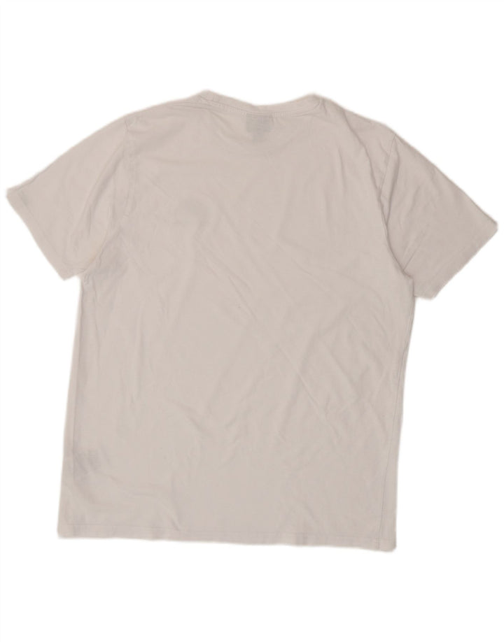 T-shirt męski Ellesse, duży, biały, bawełniany