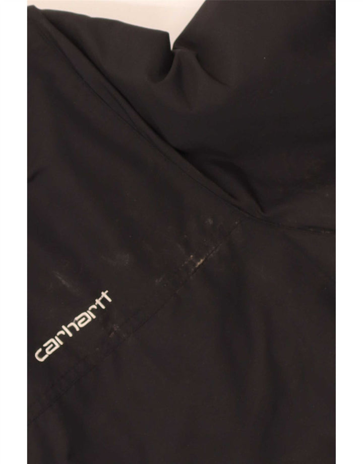 Męska kurtka bomberka Carhartt UK 34 XS z czarnego nylonu