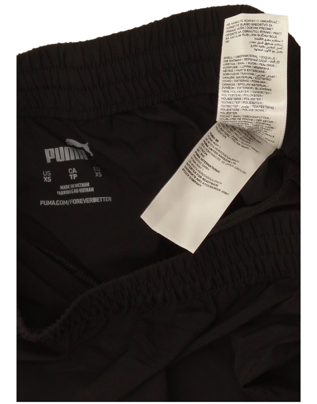 Damskie spodenki sportowe Puma UK 6 XS, czarny poliester