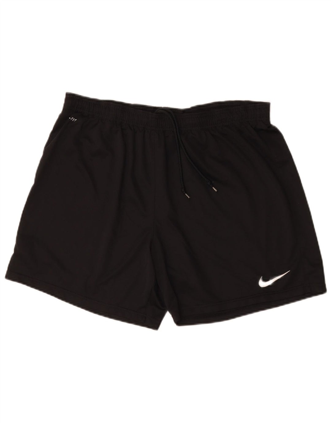 Damskie spodenki sportowe Nike Dri Fit XL, czarne, poliestrowe