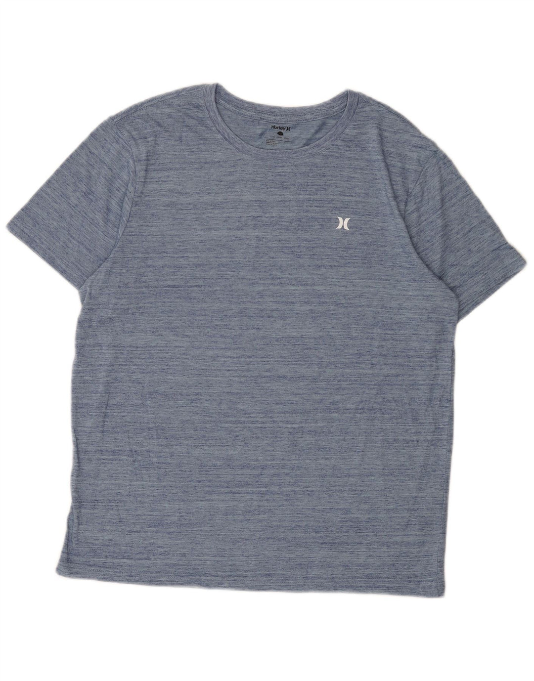 Męski T-shirt Hurley, duży, niebieski, nakrapiany poliester