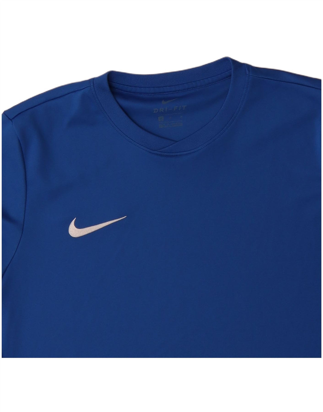 Męski T-shirt NIKE Dri Fit, średni niebieski poliester
