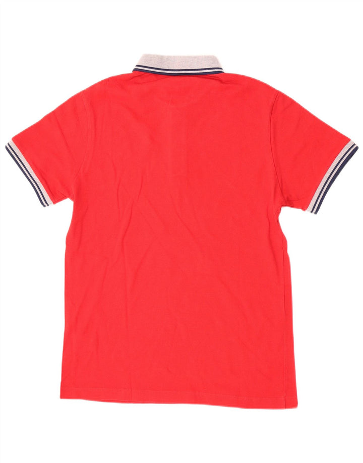 Męska koszulka polo do rugby Fred Perry, średnia czerwona, bawełniana