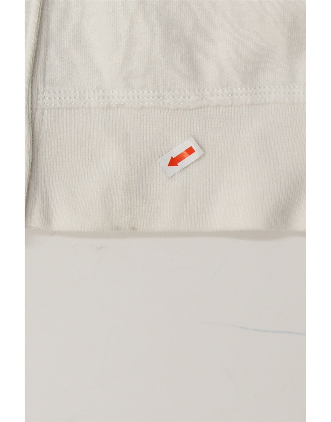 Damska kurtka dresowa HOLLISTER Graphic UK 14, duża, biała, bawełniana