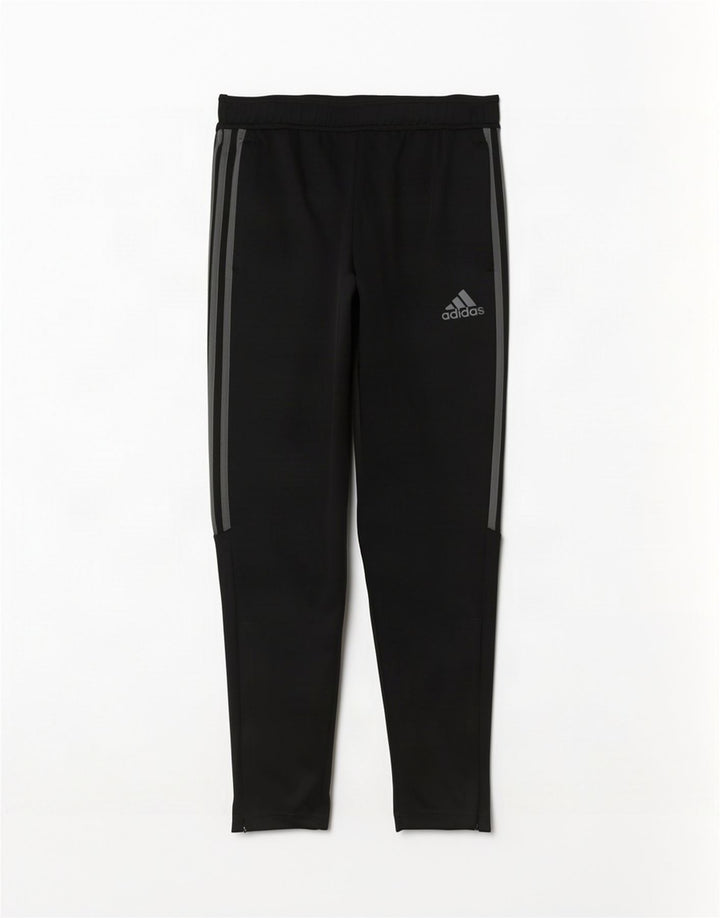 Męskie spodnie dresowe Adidas Aeroready, średni czarny poliester
