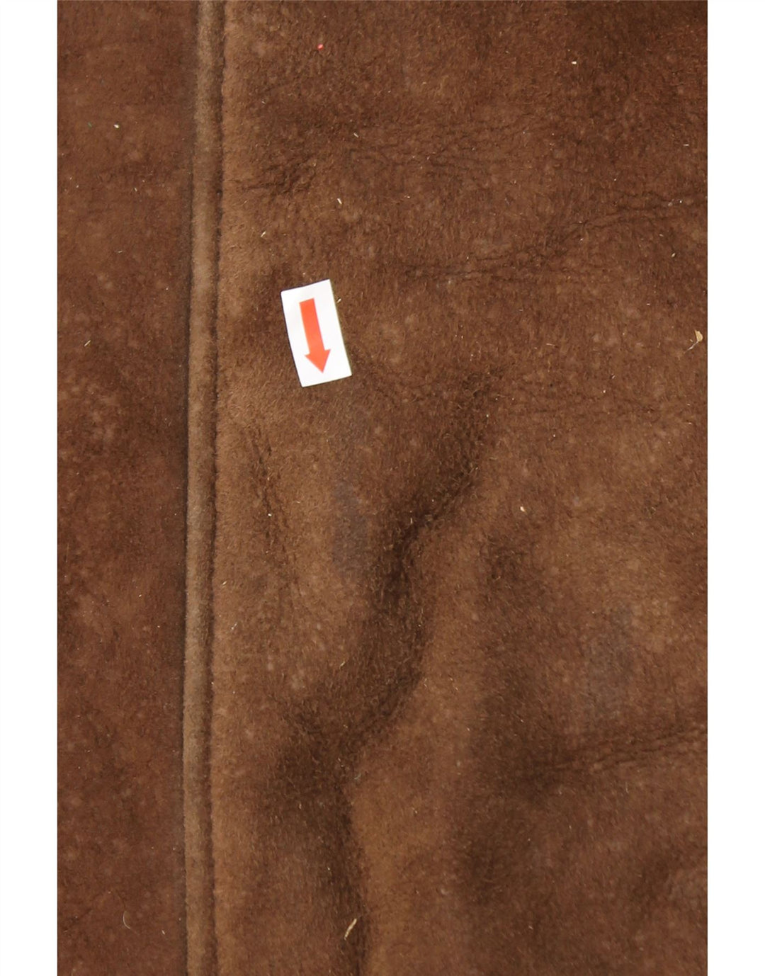 VINTAGE Womens Shearling Coat UK 14 Medium Brown Vintage Vintage and Second-Hand Vintage from Messina Hembry 