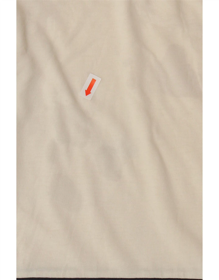 Męski T-shirt VANS o klasycznym kroju, w kolorze średniej bieli